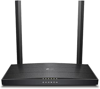 راوتر مودم لاسلكي من ارتشر تي بي لينك (لون أسود، VR400 AC1200)