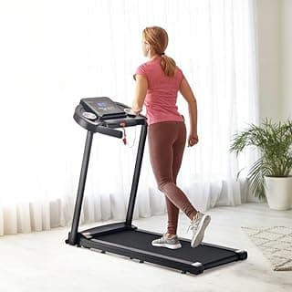 Treadmill True Fit -3220-2.5 HP motor weight 130 kg Screen to measure. speed. time and distance, holder, Bluetooth, speed ​​10 km/h, 12 programs, safety key incline 2 levels 5 years warranty