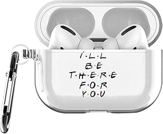 غطاء حماية شفاف صلب لسماعات Airpods Pro