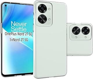 جراب خلفي سيليكون ناعم HD لهاتف OnePlus Nord 2T 5G - شفاف
