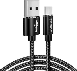 كابل شحن CA57، من USB-A إلى Lightning مغطى بالقماش بطول 1.2 متر، يدعم الشحن السريع 2.4A ونقل البيانات، متوافق مع جميع أجهزة ابل ايفون وايباد.