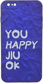 Plastic Back Cover For Apple iPhone 6 Plus, Blue GR-N-37310410
