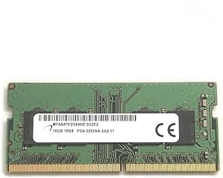 ذاكرة رام اصلية عالية الجودة لميكرون سوديم 16GB PC4 DDR4 3200 1Rx8 MTA8ATF2G64HZ-3G2 لابتوب نوت بوك ذاكرة RAM لاداء عالي