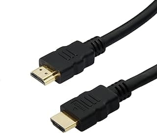 كابل فيديو رقمي عالي السرعة KX 2513 مع صوت HDMI بدقة 4K، طول 5 متر - أسود، يدعم Ethernet
