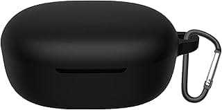 Case Compatible with Xiaomi Redmi Buds 4 Lite, Ultra-Thin Silicone Case Cover, Anti-drop, Laptop – Black