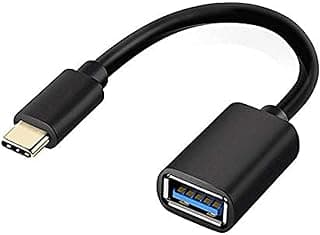 متوافق مع هواتف خلوية - محولات، USB من النوع C، عدد المنافذ: 2، ذهبي