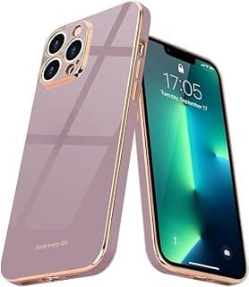 جراب متوافق مع ابل iPhone 14 Pro فاخر بلمعة، غطاء خلفي ناعم، حماية مرتفعة للكاميرا، جراب سيليكون مضاد للصدمات لـ ابل iPhone 14 Pro (7)