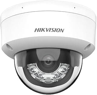 كاميرا مراقبة شبكية Hikvisio.n DS-2CD1183G2-LIU ، دقة 8 ميجابكسل، عدسة 2.8 مم، رؤية ليلية ملونة، ميكروفون مدمج، IP67
