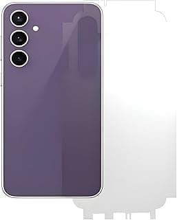 استيكر حماية خلفي من الجيلاتين الشفاف لهاتف Galaxy S24 Plus - مقاوم للخدش، تركيب سهل بدون فقاعات، وضوح عالي