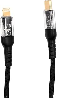 CL-138L PD 20W USB Type C To Lightining Date Cable Quick Charge Wire Cord- Black