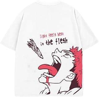 Oversize Anime Jujutsu Kaisen Printed T-Shirt 13