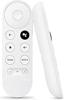 Replacement Voice Remote Control for Google Chromecast 4K HD TV, for Chromecast with Google TV Remote, for Google TV HD/ 4K Snow Streaming Stick, for G9N9N,GA01919-US, GA01920-US, GA01923-US