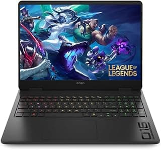 لابتوب اتش بي أومن 16-am0044ne: الترا 7-255H، 16GB، 1TB-SSD، RTX 5060 بوصة 240Hz، إضاءة خلفية آر جي بي كاملة الحجم 4 مناطق، مكبرات صوت مزدوجة، اتش بي اوديو بوست؛ هايبر اكس، ويندوز 11، أسود