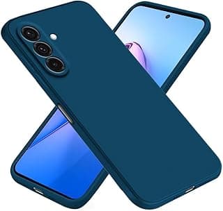 Case for Samsung Galaxy A56 5G (6.7" inches), Soft TPU Silicone Case - Sapphire Blue