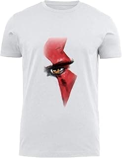 god of war 2 T-shirt (L sleeve)، للجنسين، ابيض