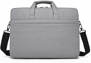 Executive 15.6" Laptop Briefcase | Slim Waterproof Messenger Shoulder Handbag | 2-in-1 Professional 15.6 inch Computer Bag | Scratch-Proof Fabric | for Dell, Apple, MSI, Lenovo, HP, Microsoft | Multi-Compartments, Smooth Zipper, Strong Stitching, High Quality, Soft Inner Material, Waterproof