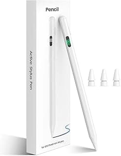 قلم تاتش CERLINK لجهاز iPad مع شاشة LED لعرض الطاقة، متوافق مع موديلات iPad المختلفة