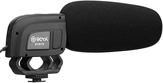 cardioid video microphone for smartphone and dslrs