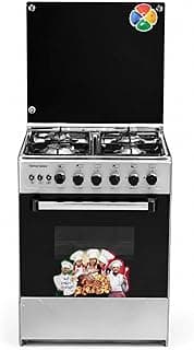Potagas, 4 Burners, 55x55 cm - Tecno Glaxi with Shawa 5 Years Warranty