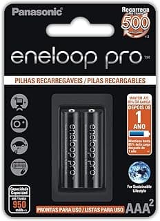 بطارية قابلة للشحن PRO AAA، Eneloop، BK-4HCDE/2BB، أزرق