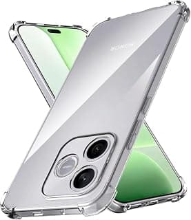 جراب حماية ماجيك شفاف مضاد للصدمات للموبايل هونر 600 Lite 5G (1)