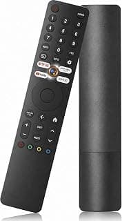 ريموت كنترول صوتي بديل متوافق مع شاومي Mi TV Stick و Mi Box - لا يحتاج برمجة - استجابة سريعة - أزرار مريحة - جودة عالية