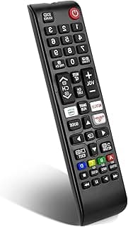 ريموت كنترول صوتي بديل لجهاز جوجل Chromecast 4k، ريموت لجهاز Chromecast مع جوجل TV HD/4K (رمادي غامق)