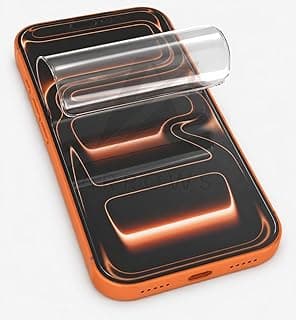 واقي شاشة هيدروجيل مرن لهاتف iPhone 17 Pro، تغطية كاملة، فيلم فائق النعومة، مضاد للخدش، مقاوم للأتربة، سهل التركيب بدون فقاعات، ليس زجاجاً