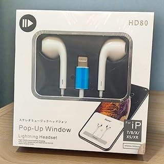 سماعة أذن Type L، سماعات سلكية ستيريو HiFi عازلة للضوضاء مع ميكروفون وتحكم في الصوت، سماعات داخل الأذن