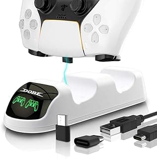 PS5 Charging, PS5 Charger (White)