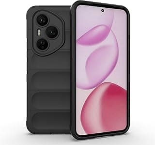 phone case cover Magic Shield TPU + Silicone UNBLACK Shockproof Phone Case compatible with Honor 400 Pro (Black)