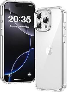 Case for iPhone 16 Pro Case, Anti-Yellowing Transparent Mobile Phone Case, Shockproof Protective Case, Premium Scratch-Resistant Case for iPhone 16 Pro, Transparent