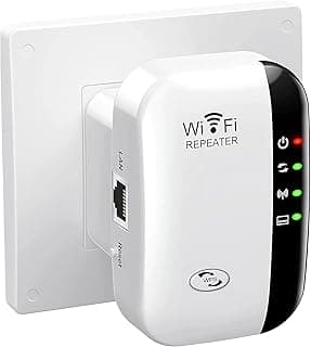 مقوي إشارة واي فاي، مضخم واي فاي 2.4GHz بسرعة 300Mbps، موسع نطاق واي فاي، يدعم وضع Repertor/Ap و WPS