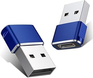 محول KX 3065 صغير USB 2.0 ذكر إلى Type-c 3.0 أنثى / OTG - أزرق