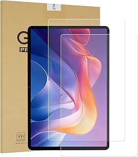 (قطعتان) زجاج مقسى لحماية شاشة شاومي Redmi Pad SE (11.0 بوصة)، فيلم شفاف عالي الدقة لحماية الشاشة