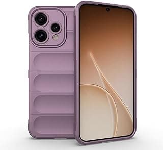 جراب هاتف Magic Shield من TPU + سيليكون، جراب مقاوم للصدمات UNBLACK متوافق مع Oppo Reno 15 5G (بنفسجي)