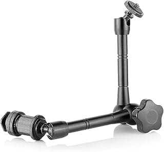 Adjustable Friction Power Articulating Magic Arm for DSLR Camera Rig/LCD/DV Monitor/LED Lights/Flash Light