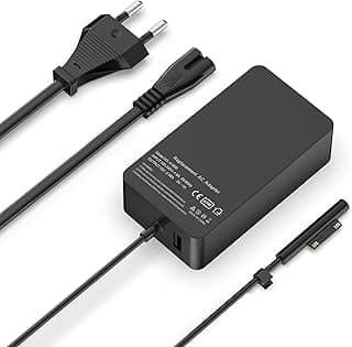 44W Charger Compatible for Surface Pro 6/Pro 5/Pro 4/Pro 3, Surface Book 2/1, Surface Laptop 3/2/1, Surface Go, Power Supply Adapter 44W 36W 24W