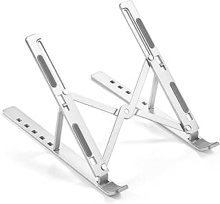 Laptop Stand,creative folding bracket, multi-size use, 7 knots lift adjustment, comfort angle, folding96539