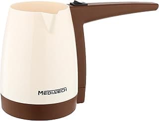 Media tech turkish coffee pot - 600 watt mt-cm10 off white