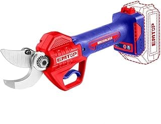 20V Cordless Electric Scissors Kit with 1 Battery & Plastic Case - Red/Blue