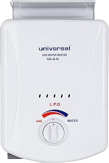 2H-3B-P Gas Water Heater, 6 Liter - White