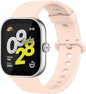 Bracelet for Redmi Watch 4 / Redmi Watch 5 / Xiaomi Smart Band 8 Pro/Xiaomi Smart Band 9 Pro Wristbands for Men Women, Silicone Strap, Waterproof Sports Replacement Strap