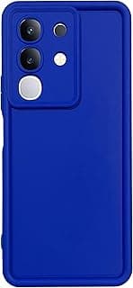 (For Y29) Xpress Solid Back Cover Soft Silicon Bumper TPU with Camera Protection Case For Vivo Y29 Anti-Shock cover (Blue)