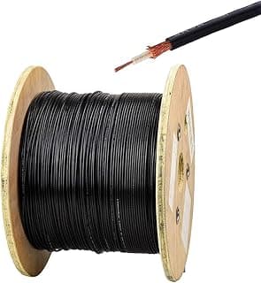 كابل كاميرا خارجي RG59 طول 300 متر (بيانات فقط)