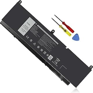 بطارية لابتوب بديلة 95Wh نوع PKWVM 11.4V لأجهزة ديل Precision 7550 7560 7750 7760 P93F P93F001 P93F002 P44E P44E001 P44E002 453-BBCQ C903V CR72X 17C06 0CR72X 0447VR 068N03