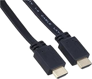 Green bee flat hd cable 3d 5m - black