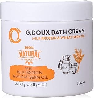 G Doux Bath Cream with Milk Protein & Wheat Germ Oil, 500 ml