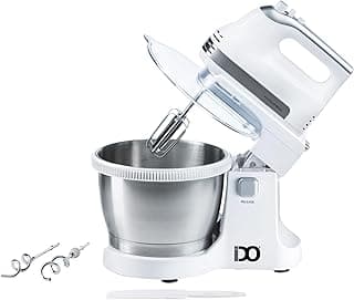 IDO Stand Mixer - 500W - MB500-WH - White - 2 Year Warranty