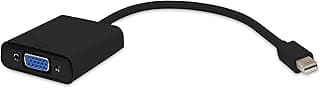 Ematic Mini Display Port To VGA Cable Adapter Compatible with PC, Laptop, Desktop, Monitor